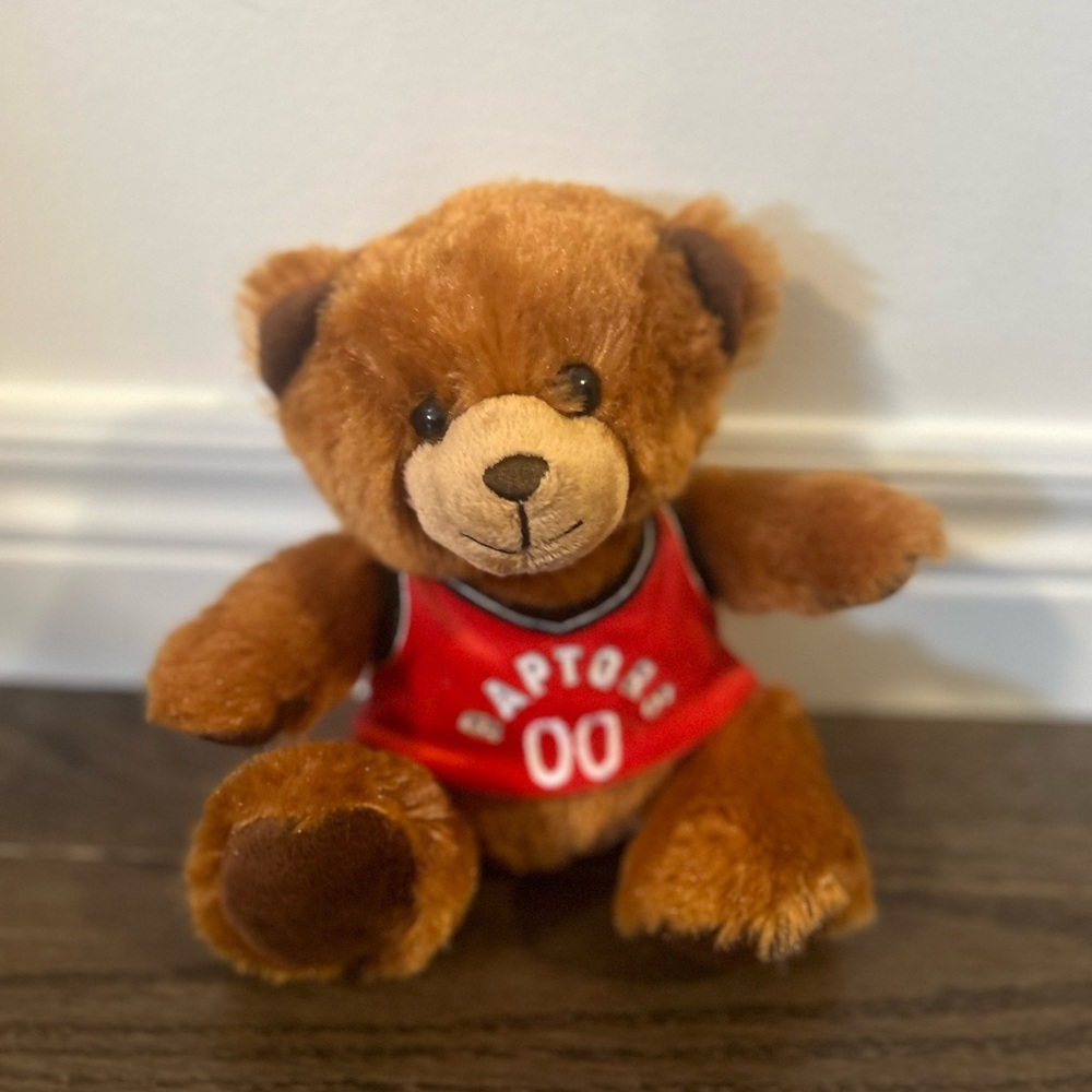 Toronto Raptors NBA Basketball
Jersey Teddy Bear Plush
Forever Collectibles